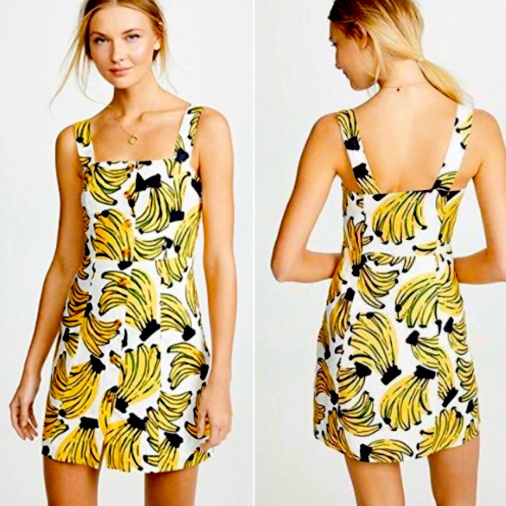 FARM rio banana dress XS